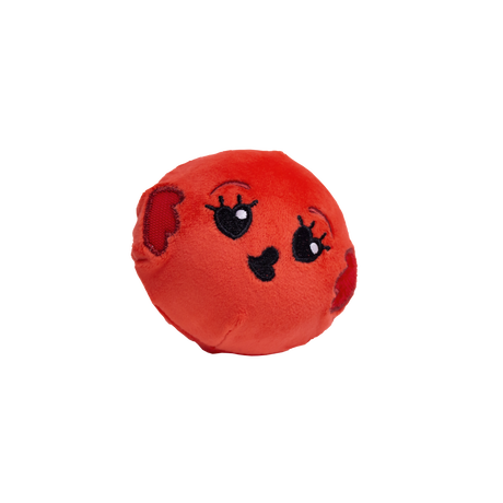 Peluche Dragibus Rouge 11cm image number